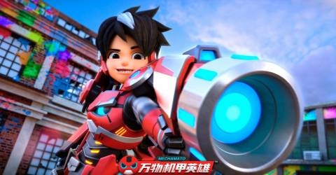 Mechamato breaks into China