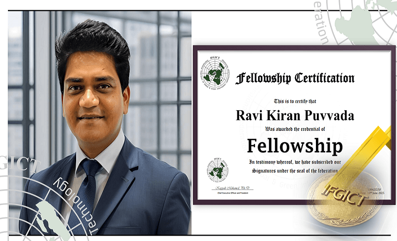 Ravi Kiran Puvvada ifgict : SAP Maestro & IFGICT Fellow