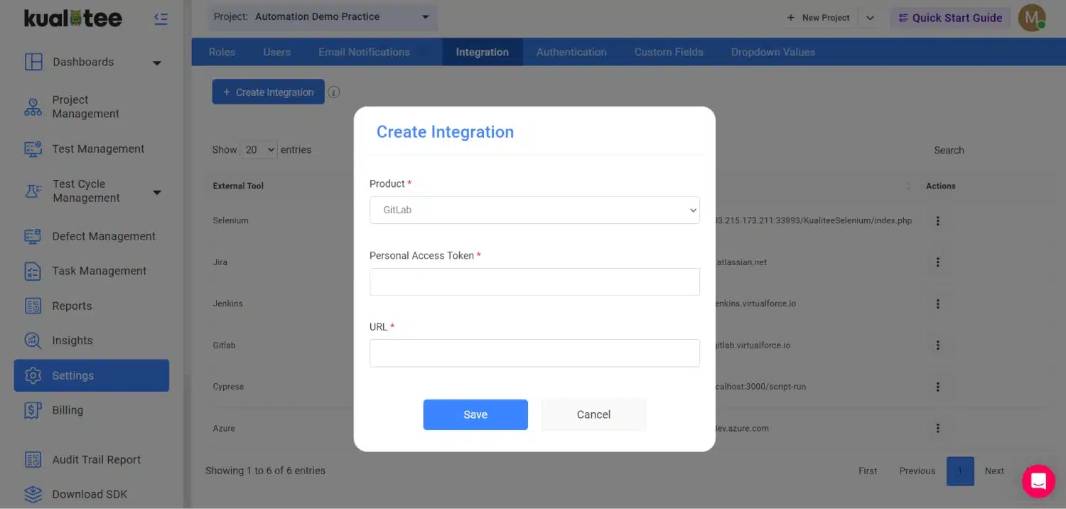 Casibom GitLab Integration with Kualitee: Streamlining QA