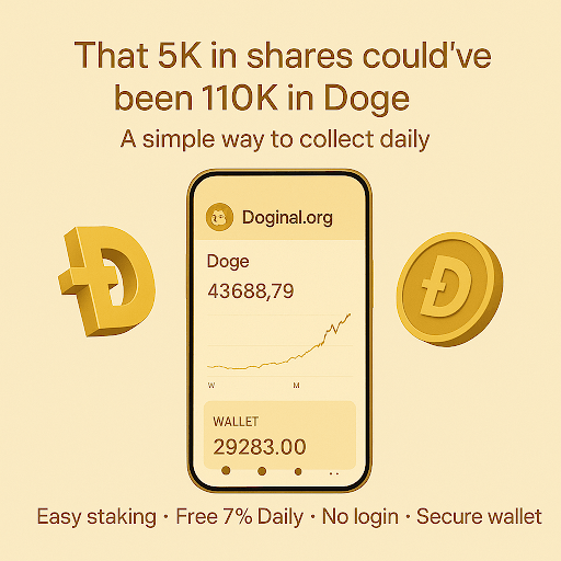 DRC-20 Staking Explained: Earn Passive Dogecoin Income Daily (Beginner's Guide)
