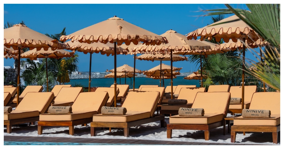 Head to Ninive Beach in J1 for the ideal pool day out