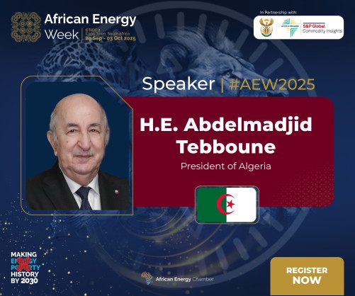 Algerian President to Speak at African Energy Week (AEW) 2025 Amid $50B Hydrocarbon Drive