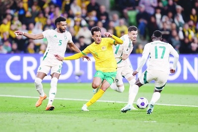 Saudi Arabia's World Cup hopes hinge on a near-impossible task against Australia