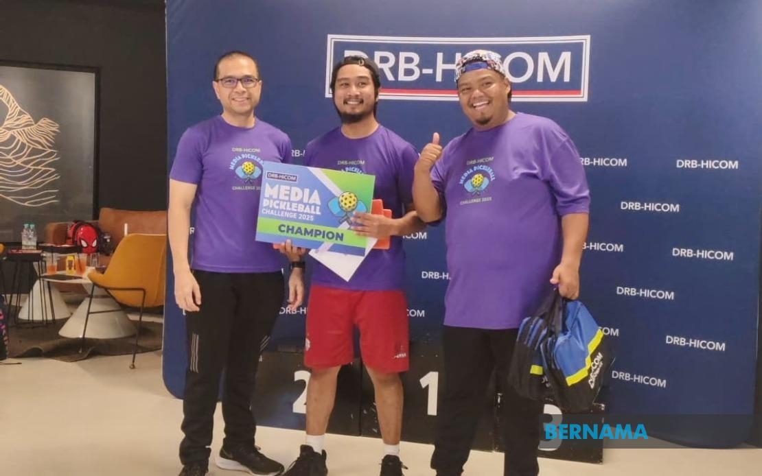 Bernama Pair Clinch Title At DRB-HICOM Media Pickleball Challenge 2025