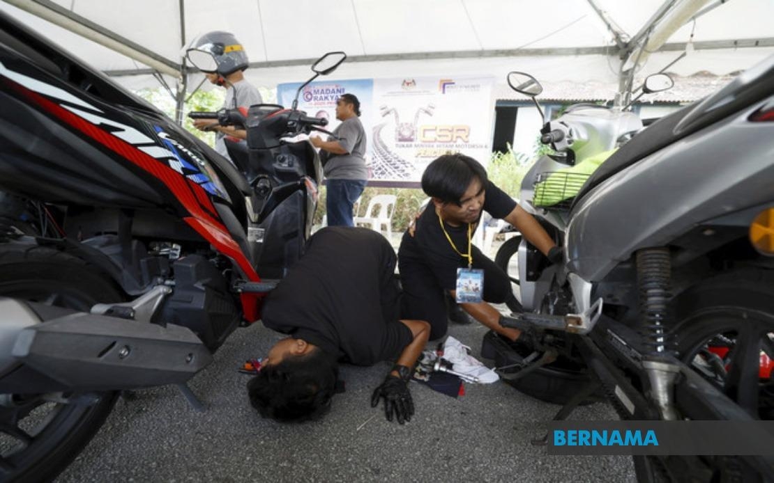 Perak PMR 2025: JPPKK Offers Free Maintenance Services For 300 Motorcycles