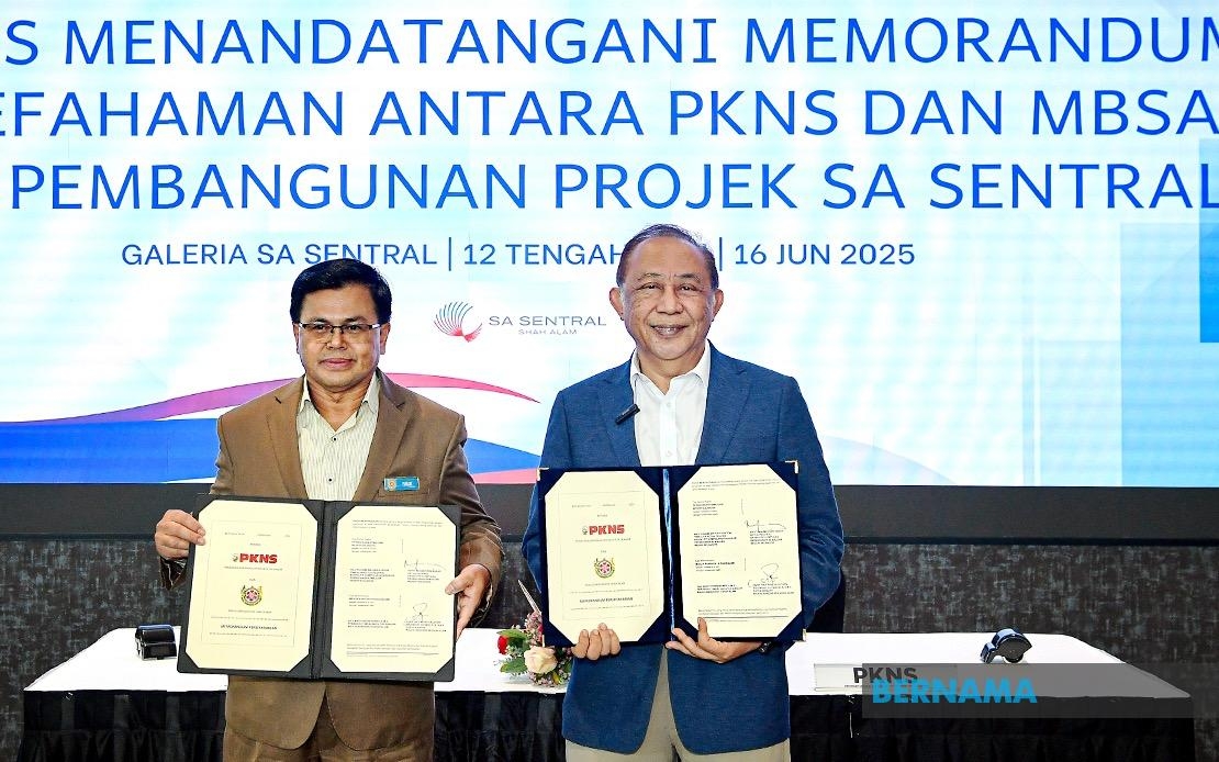 PKNS, MBSA Form Strategic Partnership To Develop Shah Alam Sentral