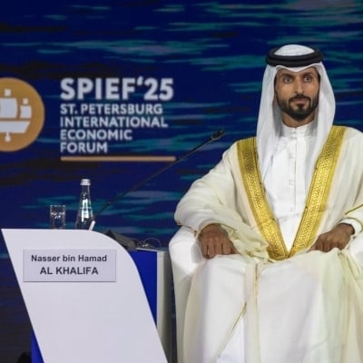 HH Shaikh Nasser bin Hamad highlights Bahrain's economic progress in address at SPIEF