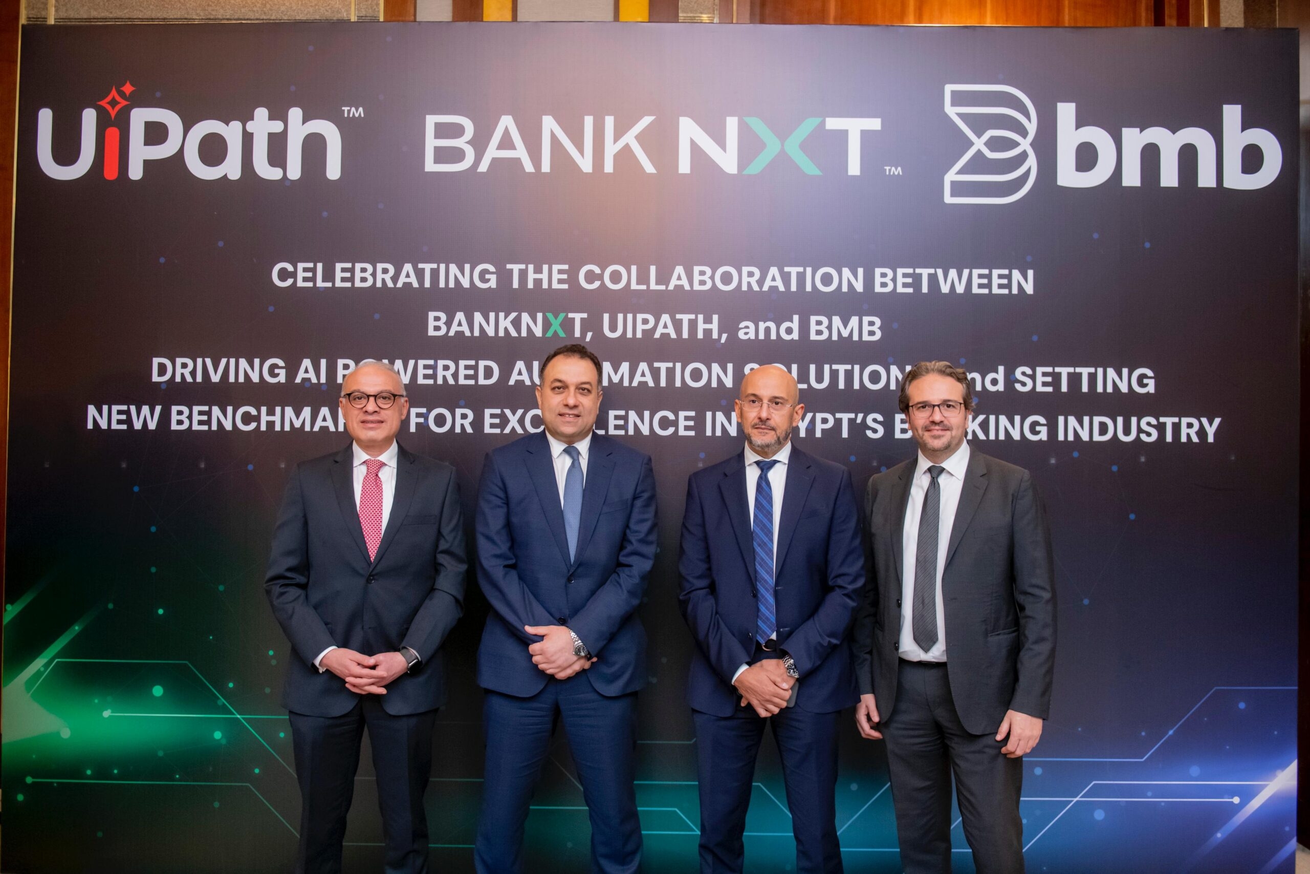 Bank NXT Partners with UiPath and BMB Egypt to Accelerate Intelligent Automation and Bolster its Digital Transformation Strategy