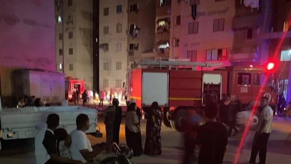 السيطرة على حريق شقة سكنية داخل عقار في عين شمس