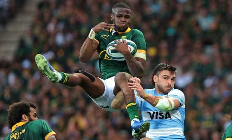 Aphelele Fassi feeds off Bok energy