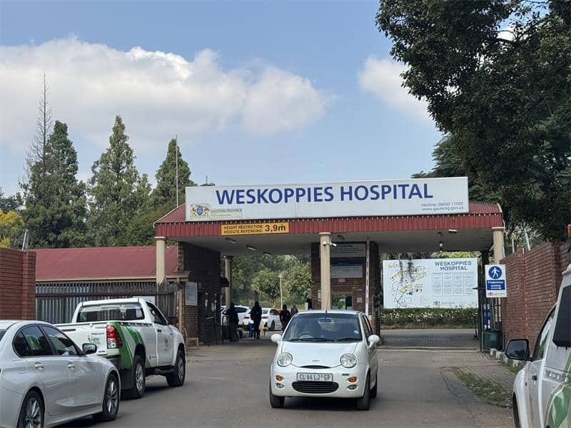 Weskoppies power restored after being cut off
