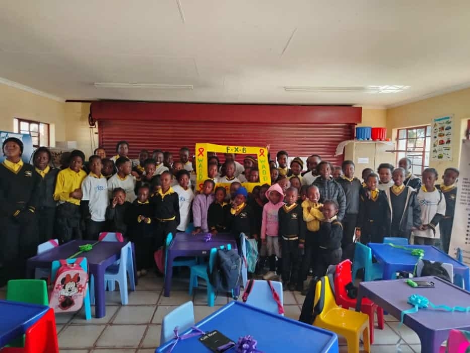FXB donates furniture for Grade R's