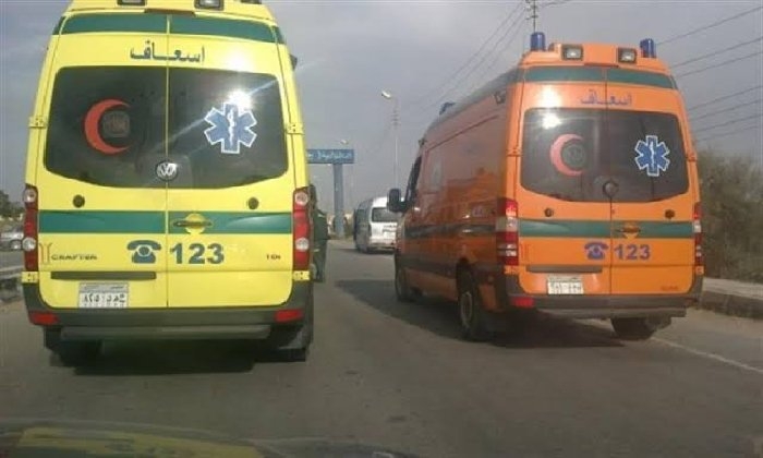 إصابة 6 أشخاص بحادث مروري بطريق القاهرة الإسكندرية الزراعي