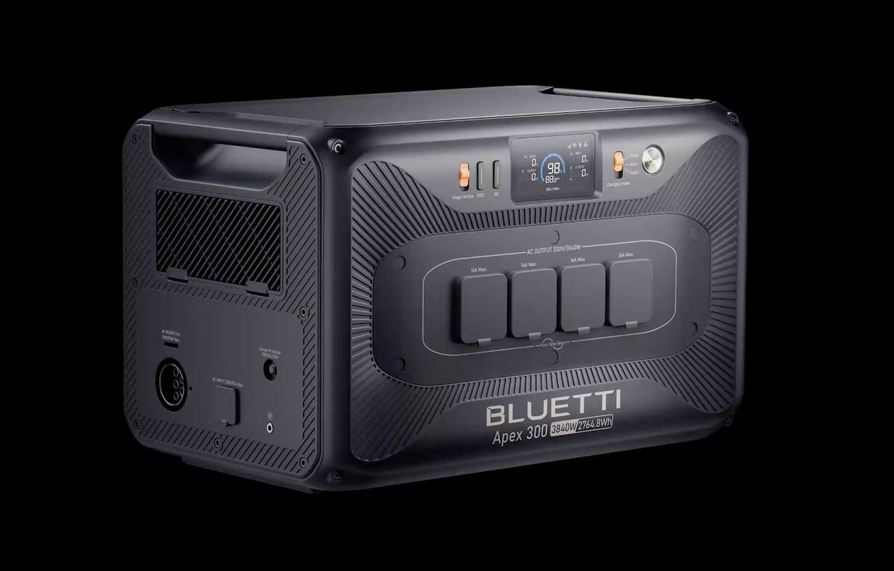 New BLUETTI Apex 300 Modular Energy Storage Solution Launches on Indiegogo
