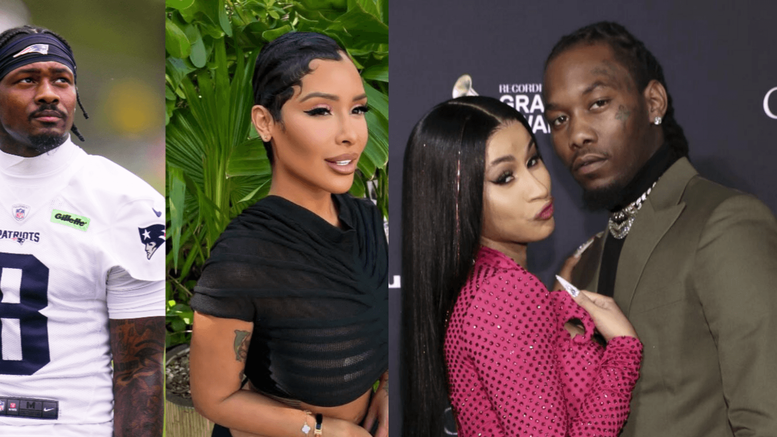 Offset hangs out with Stefon Diggs' ex Sky Marlene amid Cardi B drama; NFL fans fume
