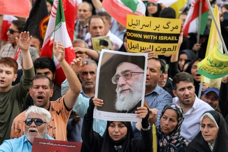 Protests in Tehran, Baghdad and Beirut against Israel