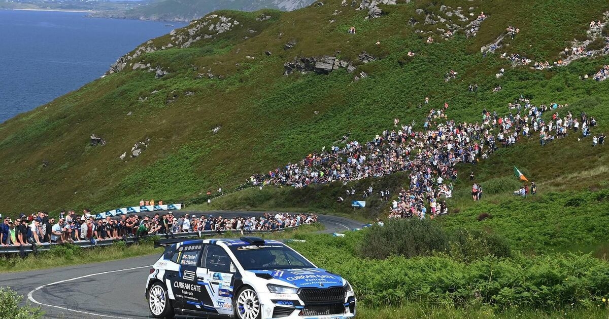 Callum Devine and Noel O'Sullivan win Donegal International Rally for third year in a row