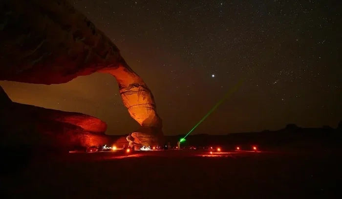 AlUla Launches "Arch Rock and Stargazing" to Promote Environmental Awareness