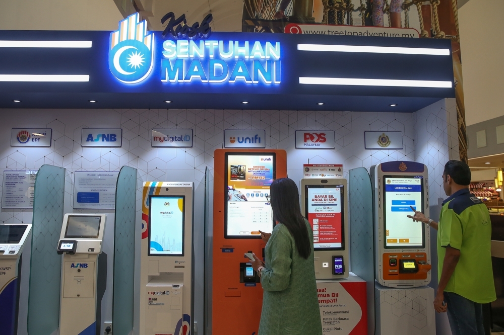 Third Sentuhan Madani kiosk opens at 1 Utama's old wing with over 100 govt services including JPJ, EPF, ASNB, TM Unifi