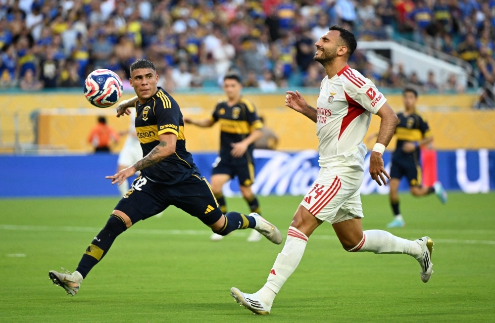 Benfica salvage 2-2 draw with Boca Juniors in fiery Club World Cup clash, both teams finish with 10 men