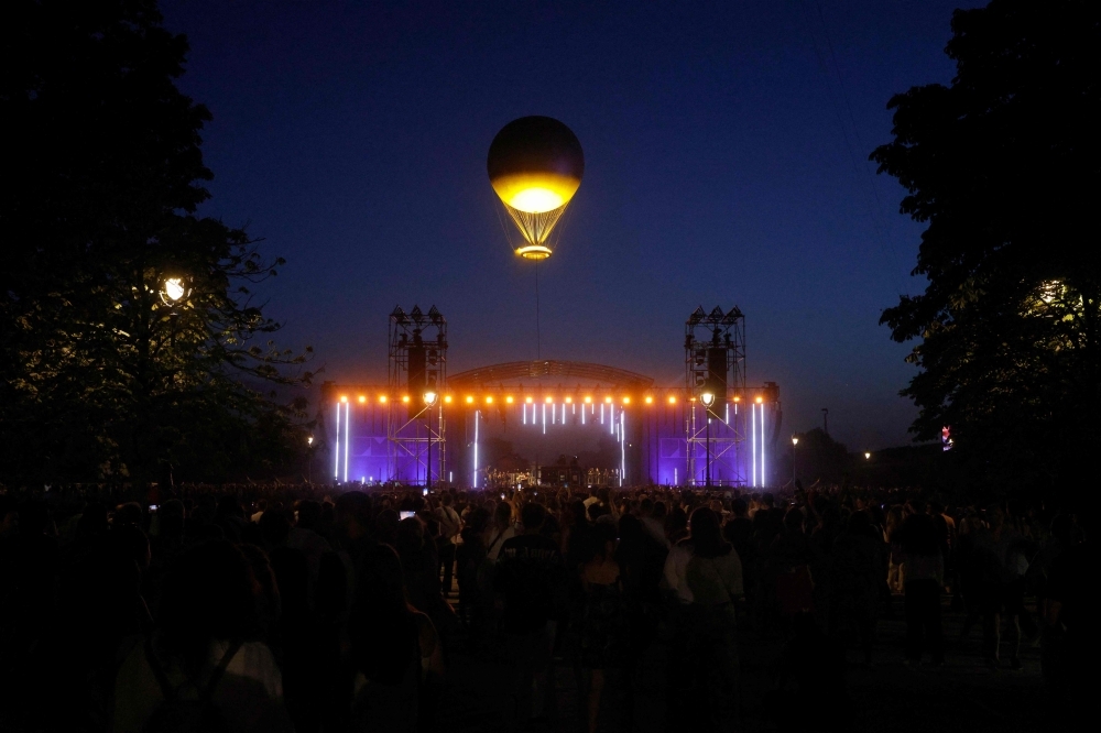 Paris's giant Olympic balloon ascends again — setting the stage for a summer spectacle