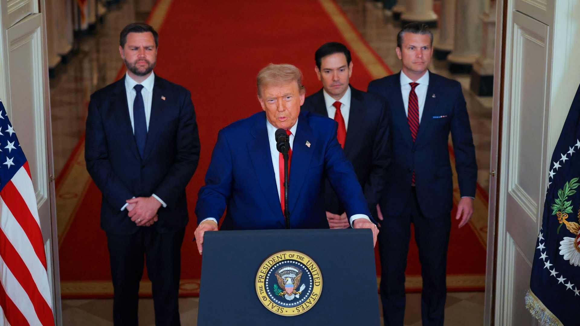 Read Trump's televised address in full