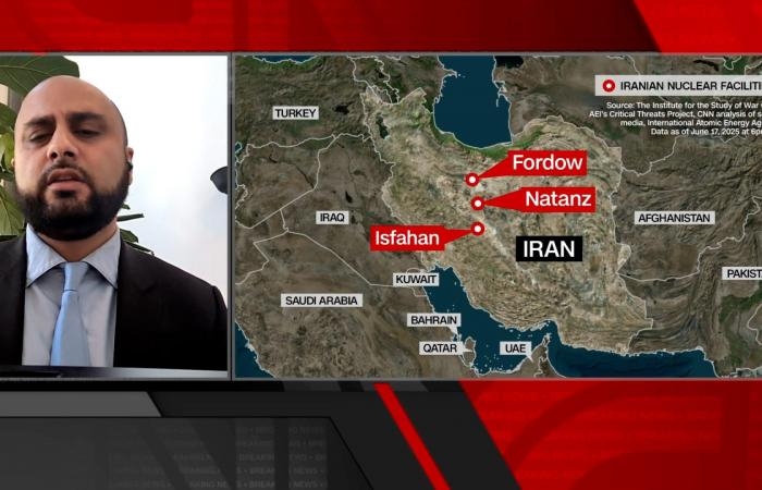 أخبار العالم : خبير يوضح لـCNN رسالة ترامب من قول "لا أريد التصعيد" بعد ضرب المواقع النووية الإيرانية