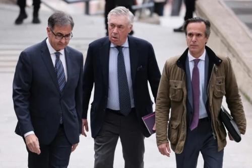 Real Madrid coach Ancelotti tells tax trial did not seek to defraud