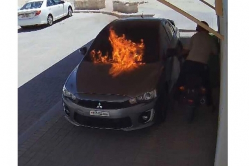 ‘Arsonist' held