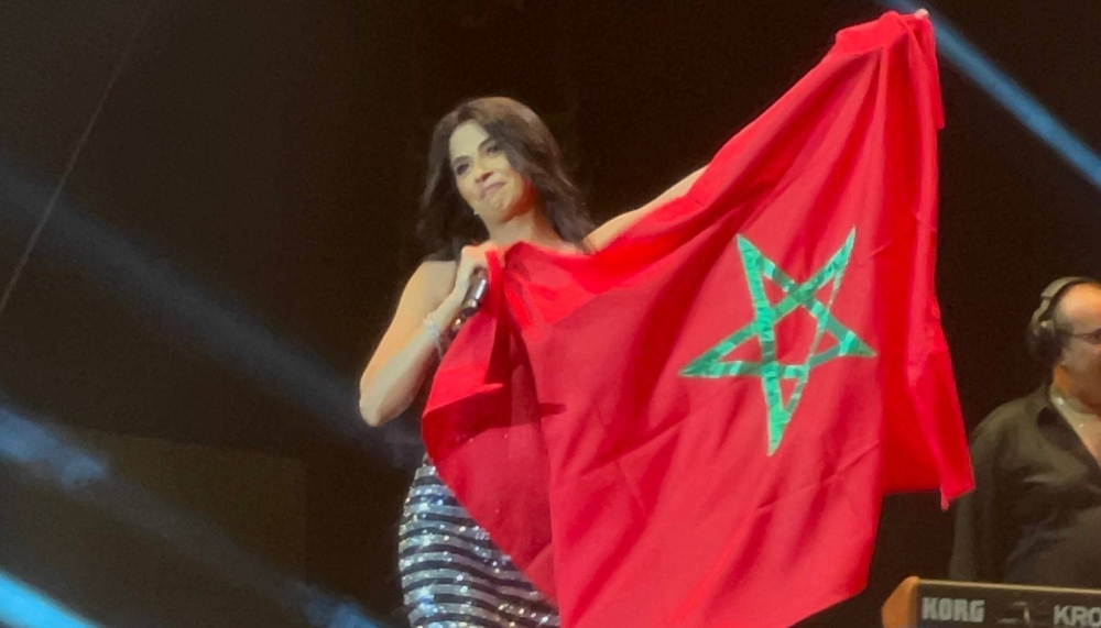 روبي تقدم مفاجأة جديدة لجمهورها وتحمل العلم المغربي في مهرجان موازين