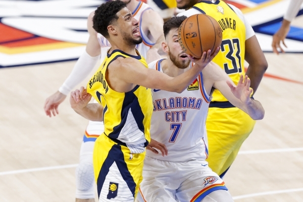 Thunder hold off Pacers to take 3-2 NBA Finals lead