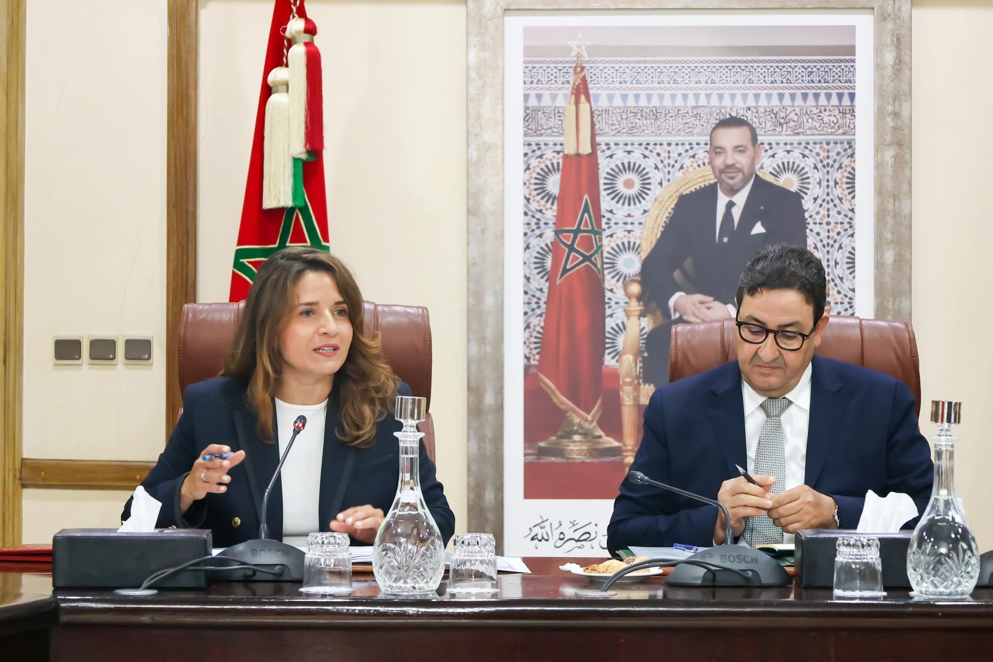 وزيرة الانتقال الطاقي ووزير النقل يبحثان فرص تعزيز الربط القاري وتطوير النقل المستدام