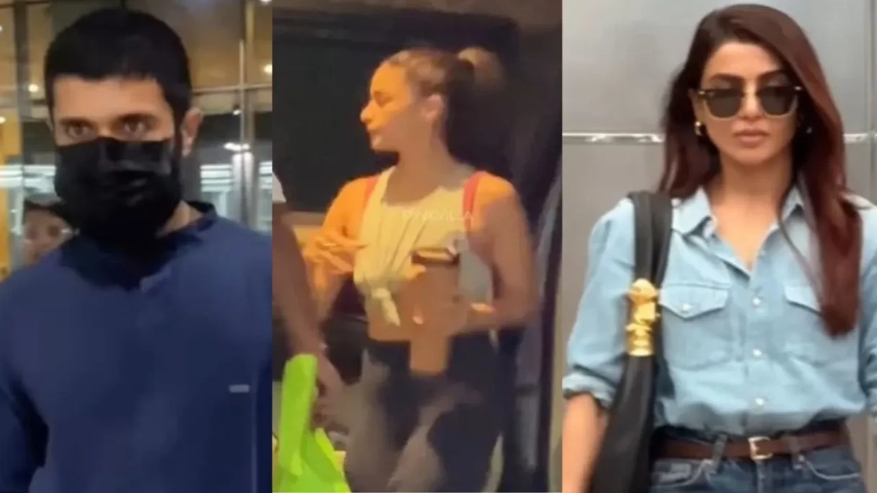 5 Celebrity Spottings of the Day: Rashmika Mandanna-Vijay Deverakonda together in car to Samantha and Alia Bhatt clicked in Mumbai