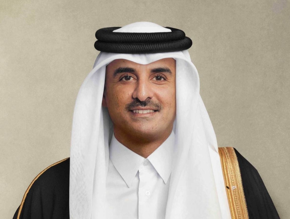 Amir, German chancellor call for de-escalation