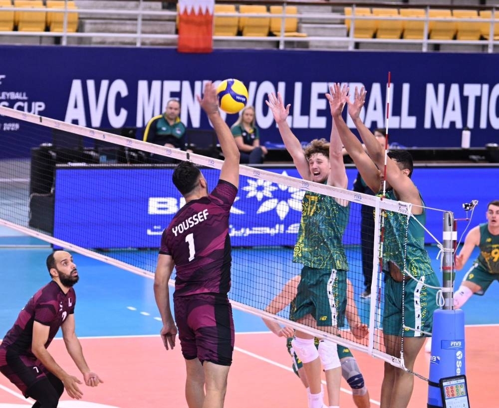 Qatar spikers beat Australia ahead of AVC Nations Cup quarter-finals