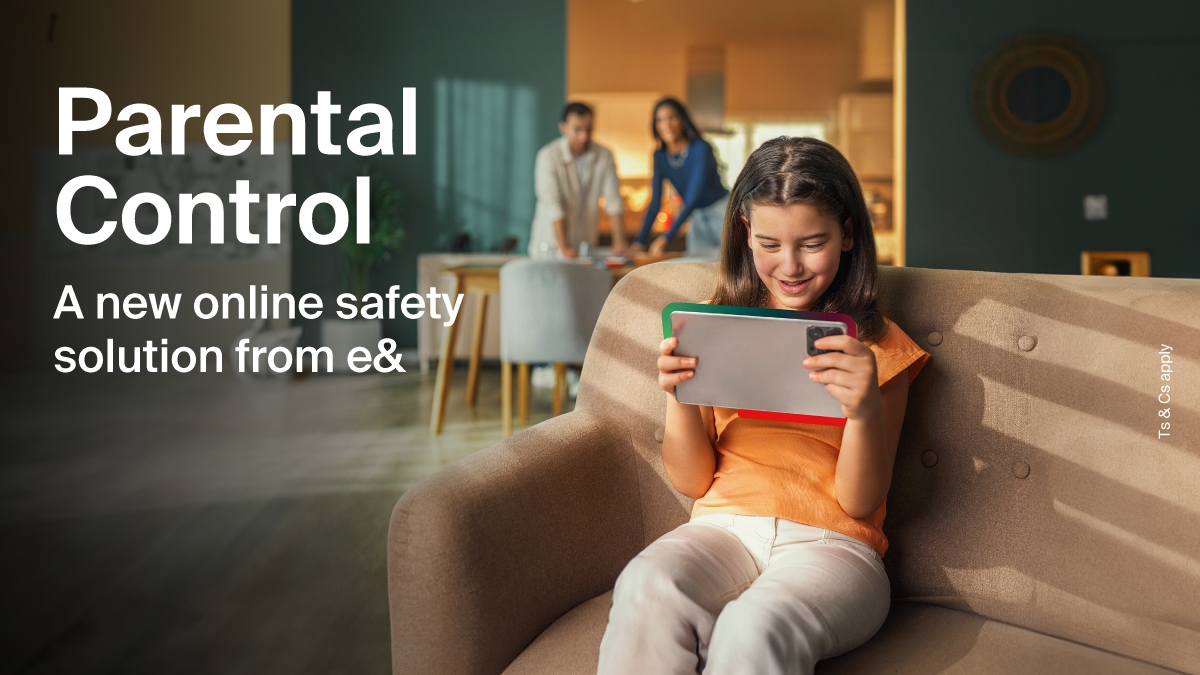 e& puts online safety first with new parental control service for families