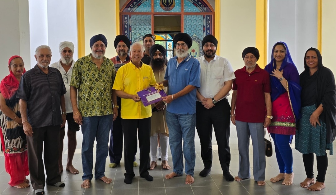 Gurdwara Sahib Miri gets RM500,000 Unifor boost for renovation works