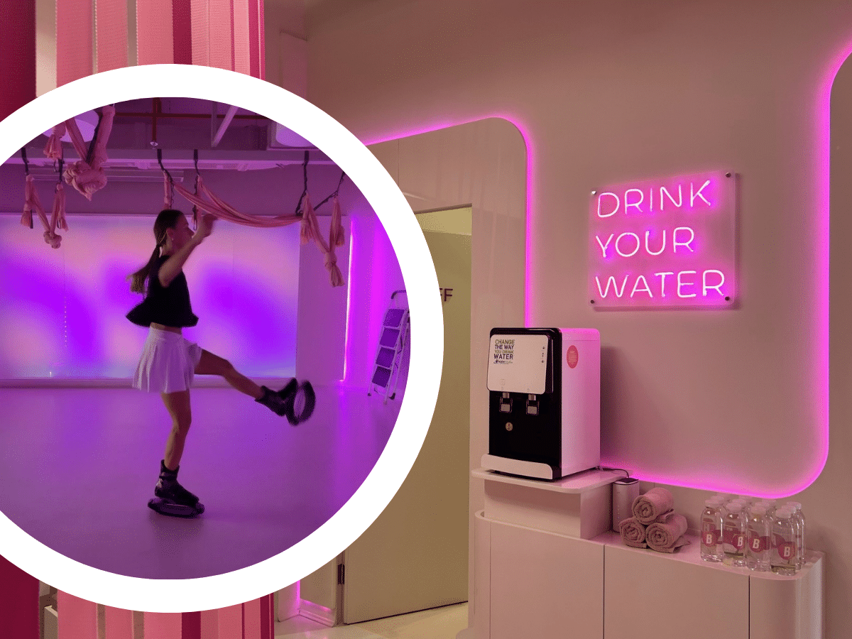 Everything to expect at an all-pink jumping kangoo class in Dubai