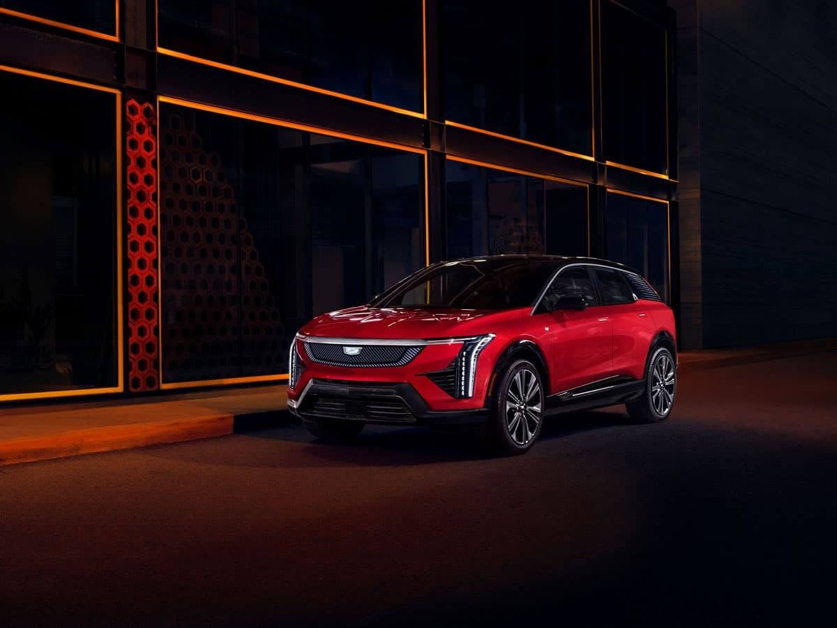 Cadillac unveils its first, all-electric EV, OPTIQ, and it's a smooth operator