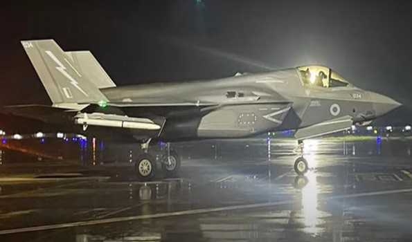 Suspected hydraulic trouble halts F-35B British Fighter
