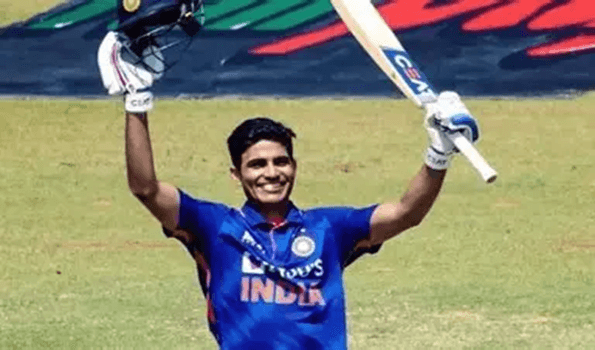 Gill joins elite club with ton on Test captaincy debut