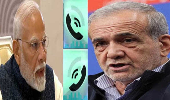 PM Modi receives call from Iran President; calls for de-escalation, dialogue and diplomacy