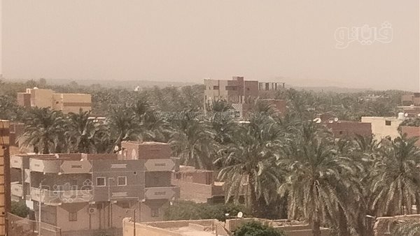 عواصف ترابية وموجة طقس سيئ تضرب الوادي الجديد