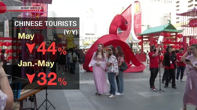 Thailand strives to win back Chinese tourists